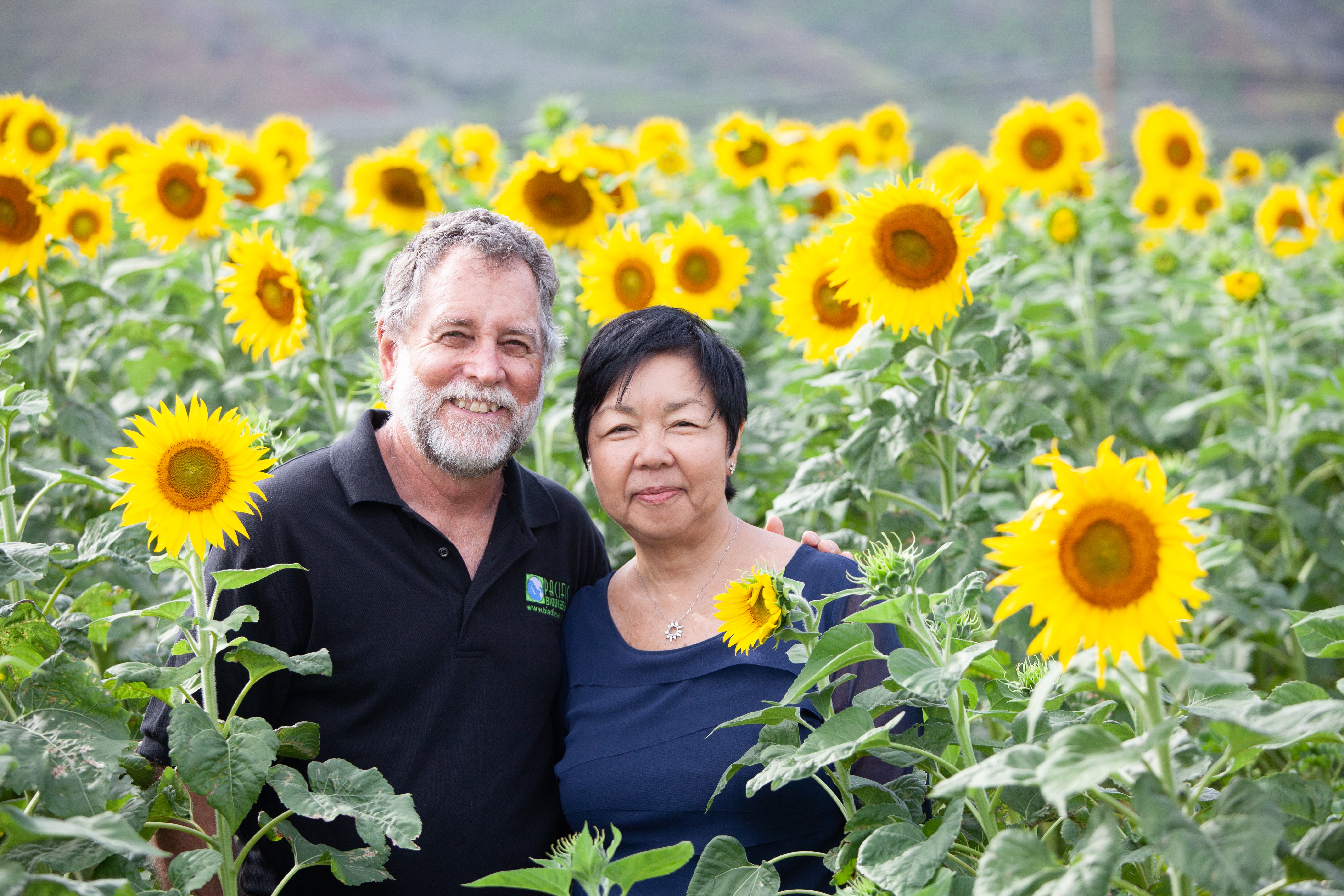 Bob and Kelly King owners of Pacific Biodiesel and Kuleana Hawaii Grown Oils