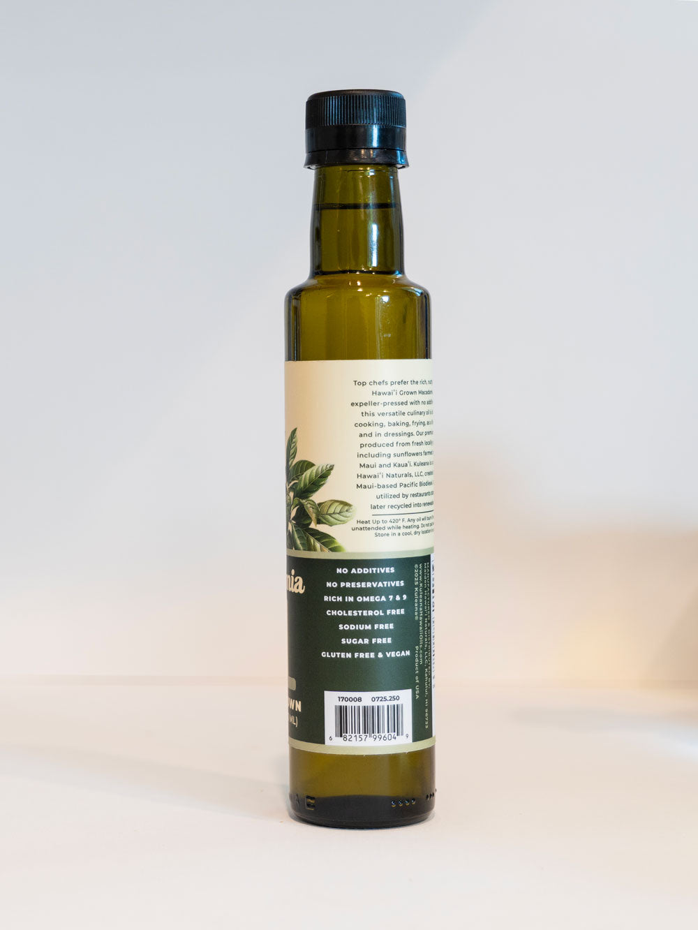 Kuleana® Macadamia Oil, 8.5oz bottle with pour spout